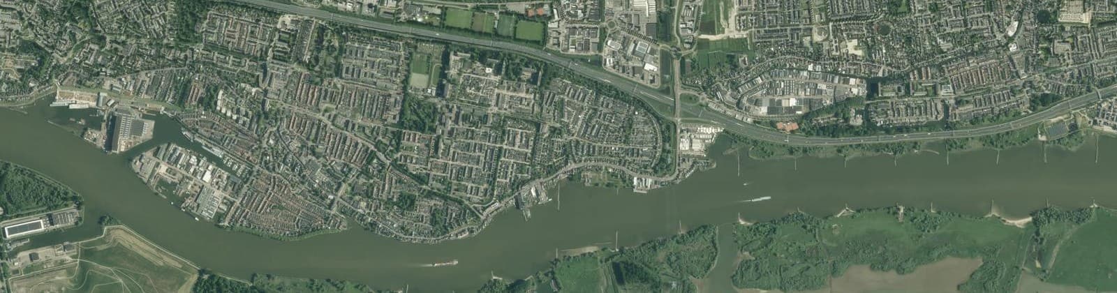 Luchtfoto van Wijk 03 Sliedrecht-Oost