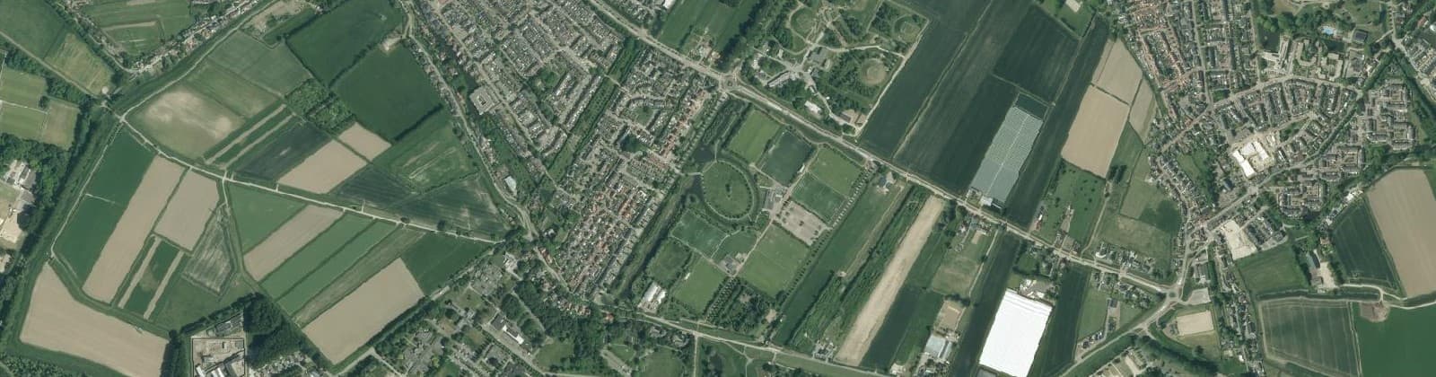 Luchtfoto van Wijk 03 Poortugaal-Zuid