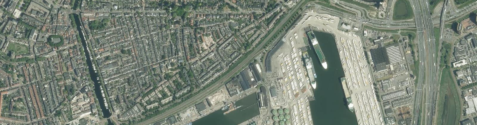 Luchtfoto van Oostwijk
