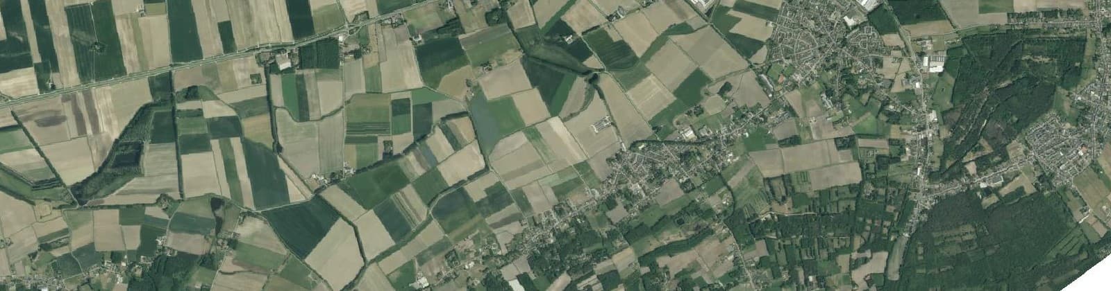 Luchtfoto van Heikant