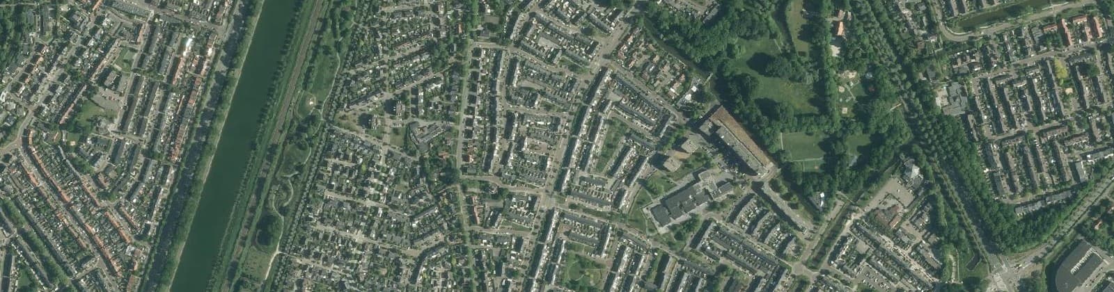 Luchtfoto van Middelburg Zuid