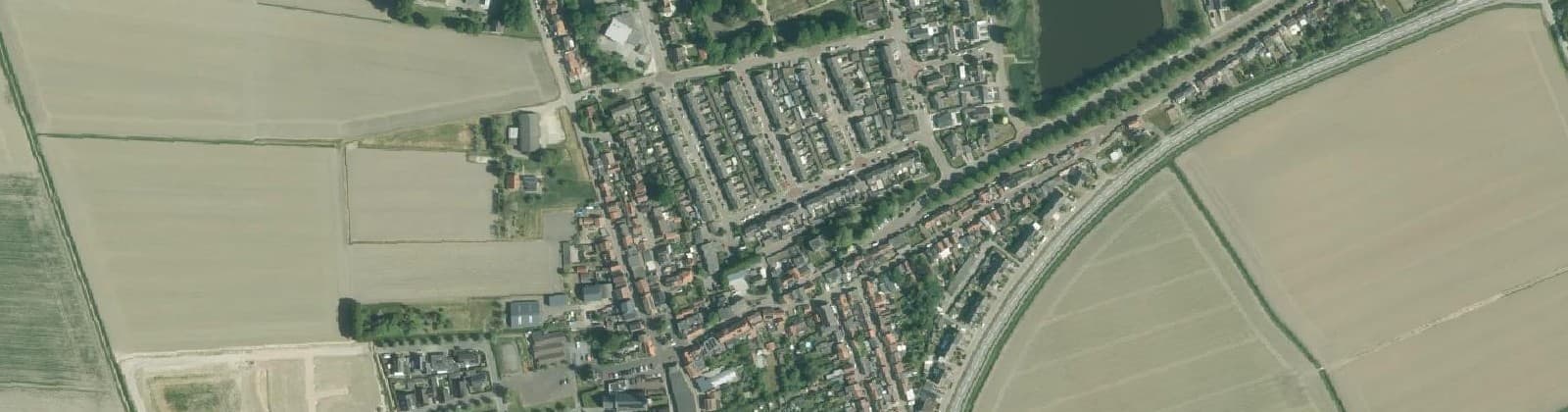 Luchtfoto van Kern Hoek