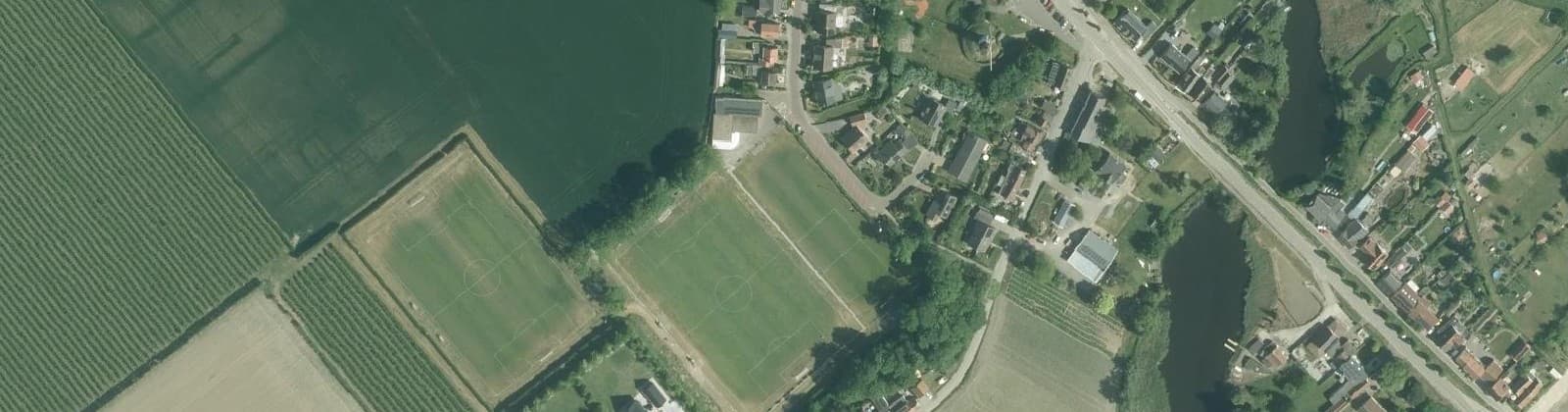 Luchtfoto van Kern Spui