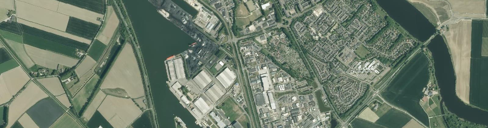 Luchtfoto van Terneuzen West