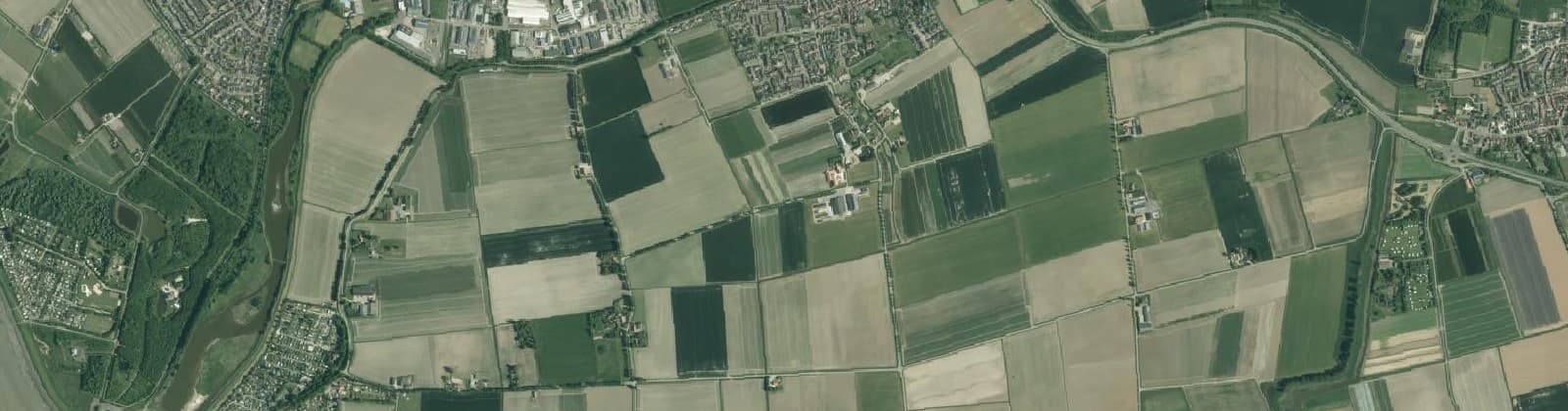 Luchtfoto van Scherpenisse