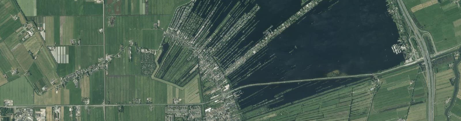 Luchtfoto van Vinkeveen