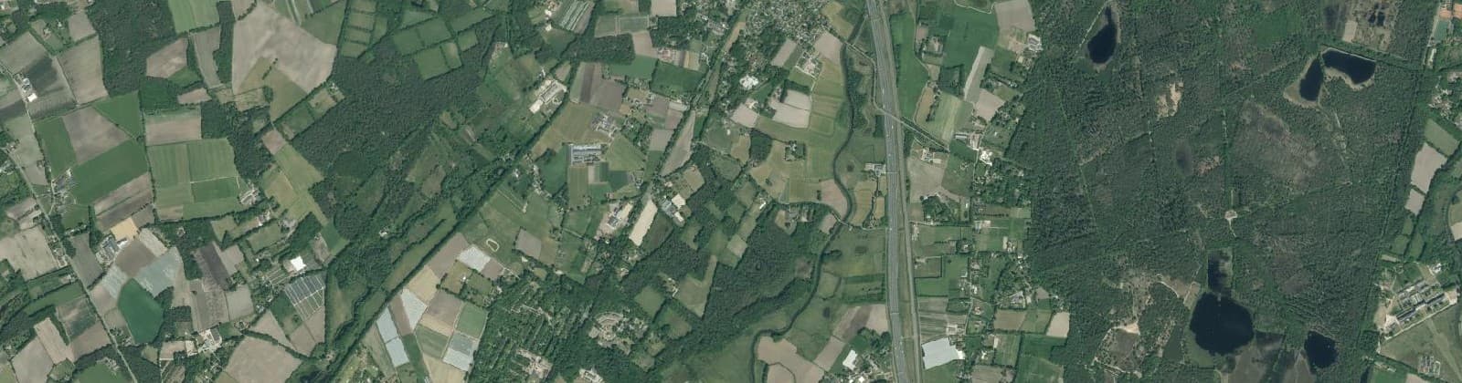 Luchtfoto van Breda west