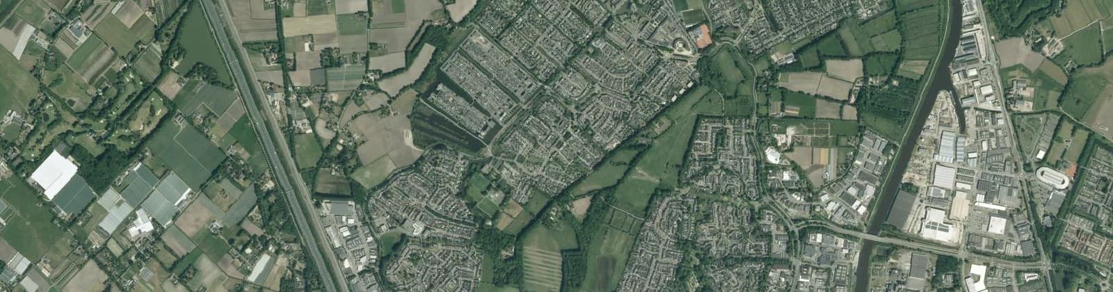 Luchtfoto van Breda noord-west