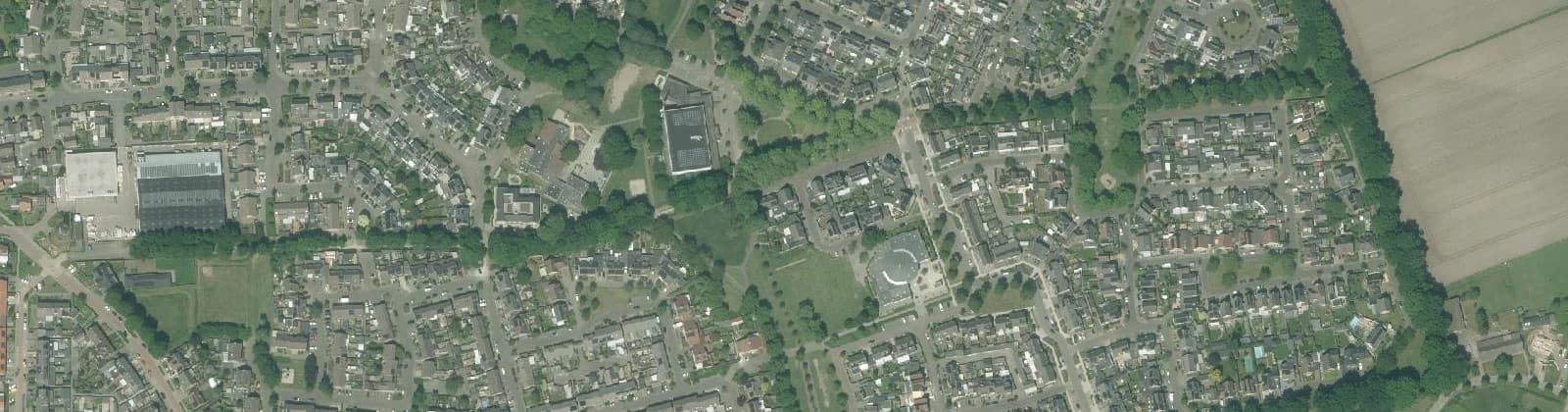 Luchtfoto van Heiakker