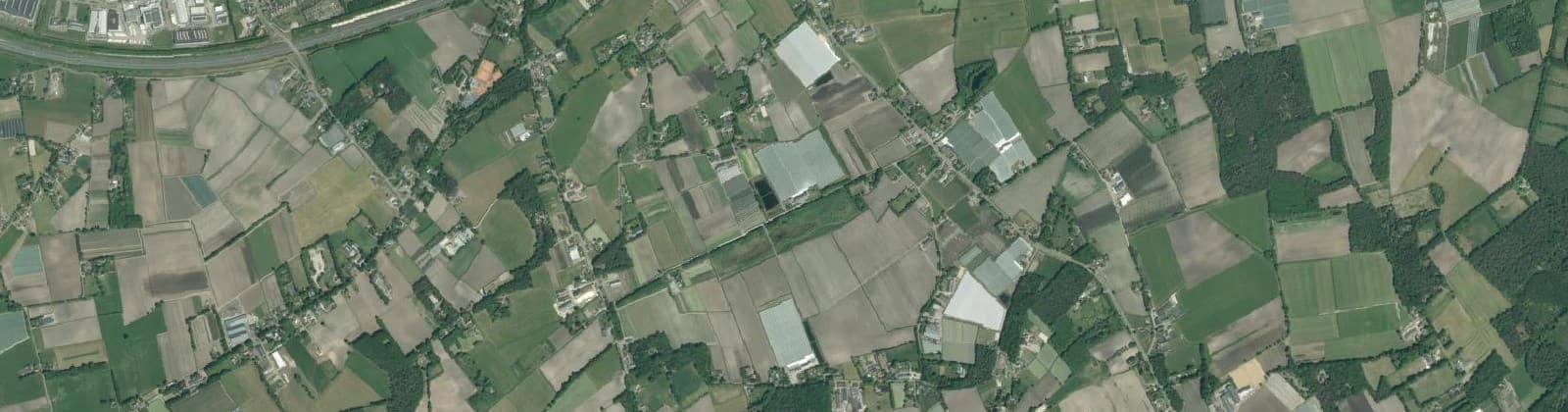 Luchtfoto van Zuid landelijk gebied