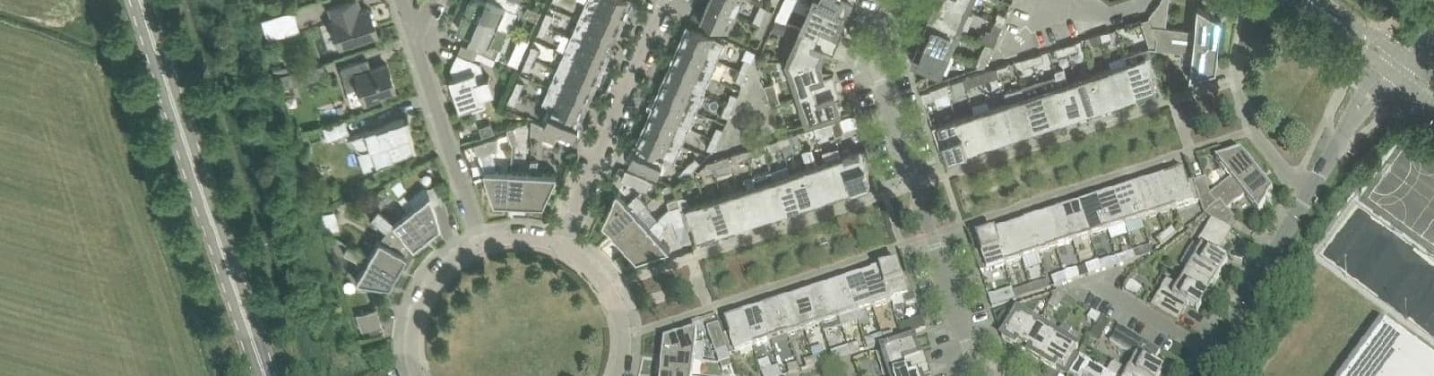 Luchtfoto van Wijk 10 De Nieuwe Erven