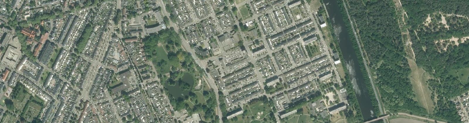 Luchtfoto van Wijk 11 Helmond-Oost