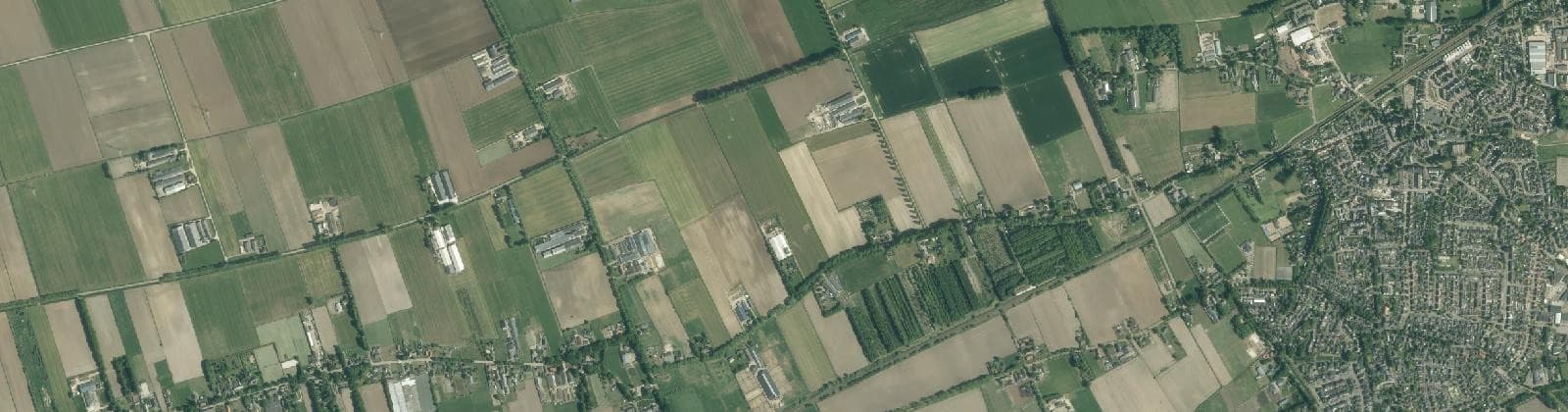 Luchtfoto van Nuland