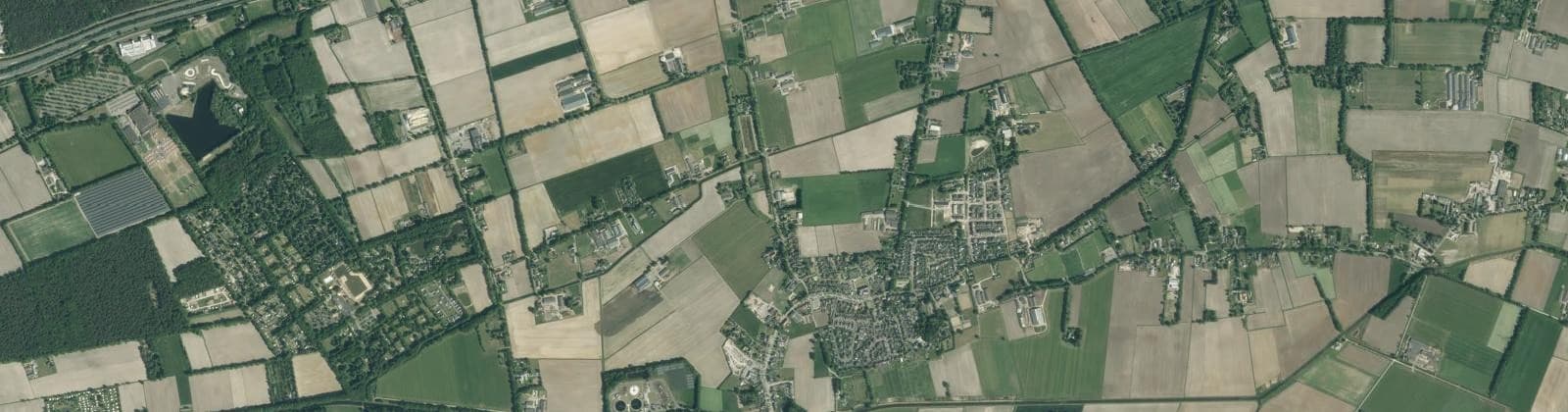 Luchtfoto van Vinkel