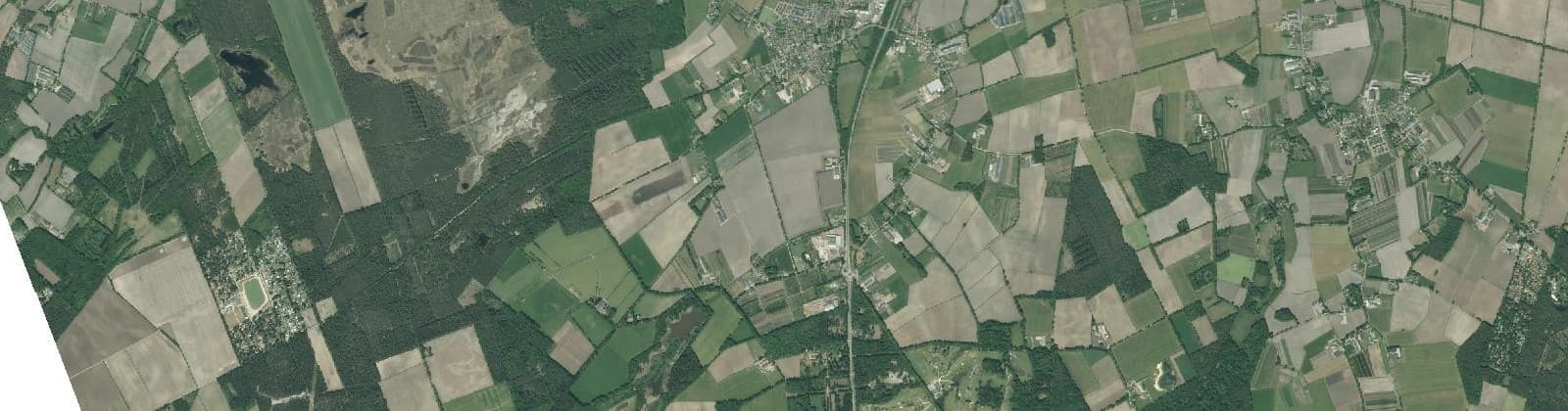 Luchtfoto van Wijk 01 Esbeek