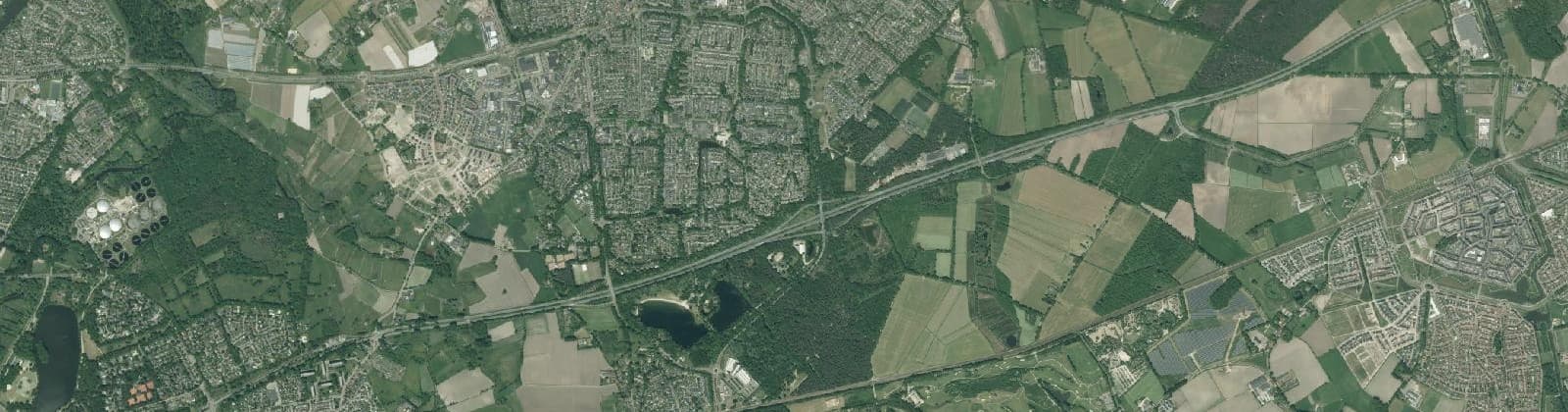Luchtfoto van Wijk 00 Nuenen