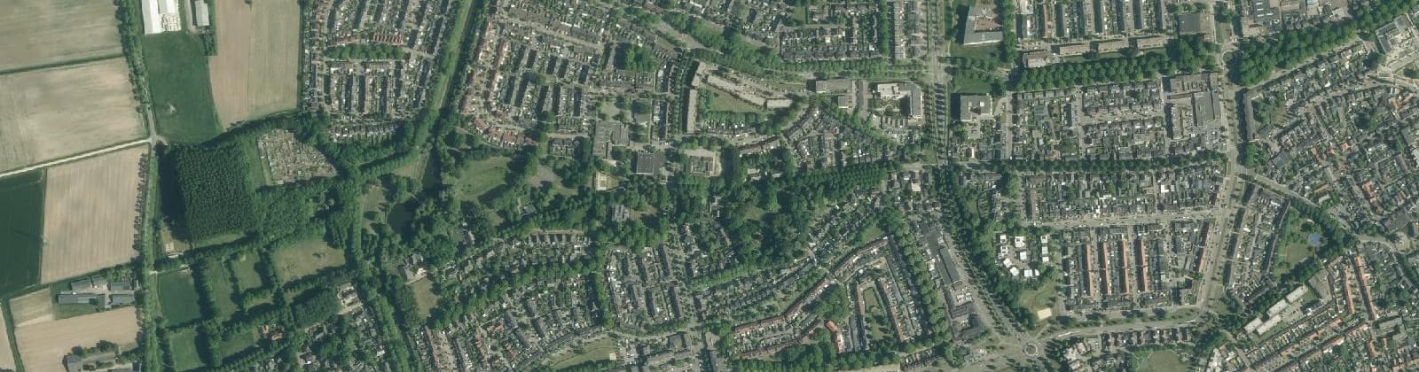 Luchtfoto van Ussen