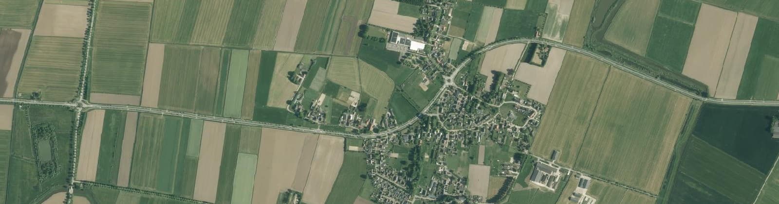 Luchtfoto van Haren
