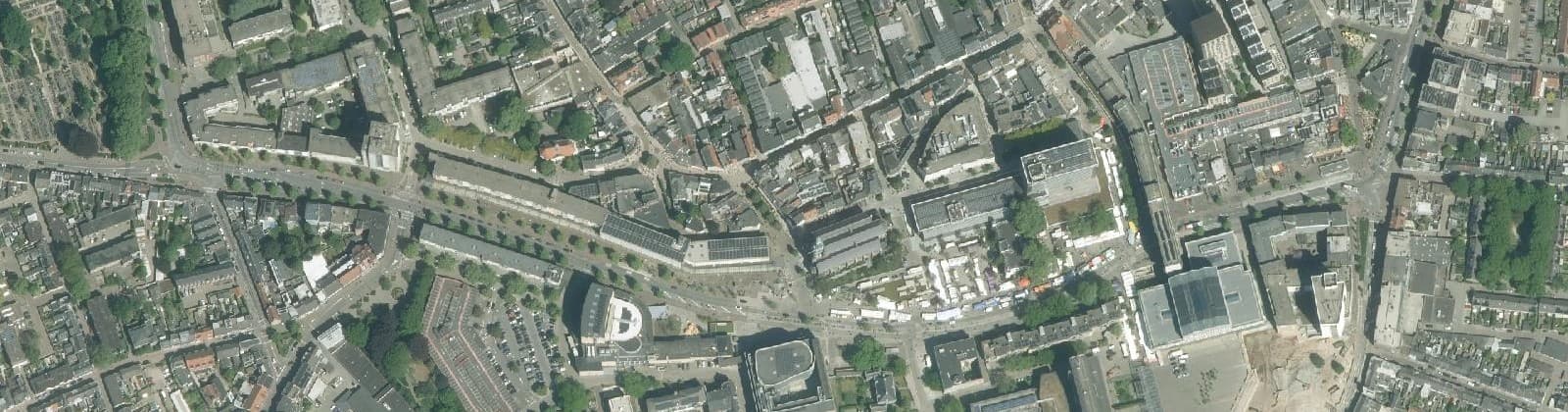 Luchtfoto van Binnenstad