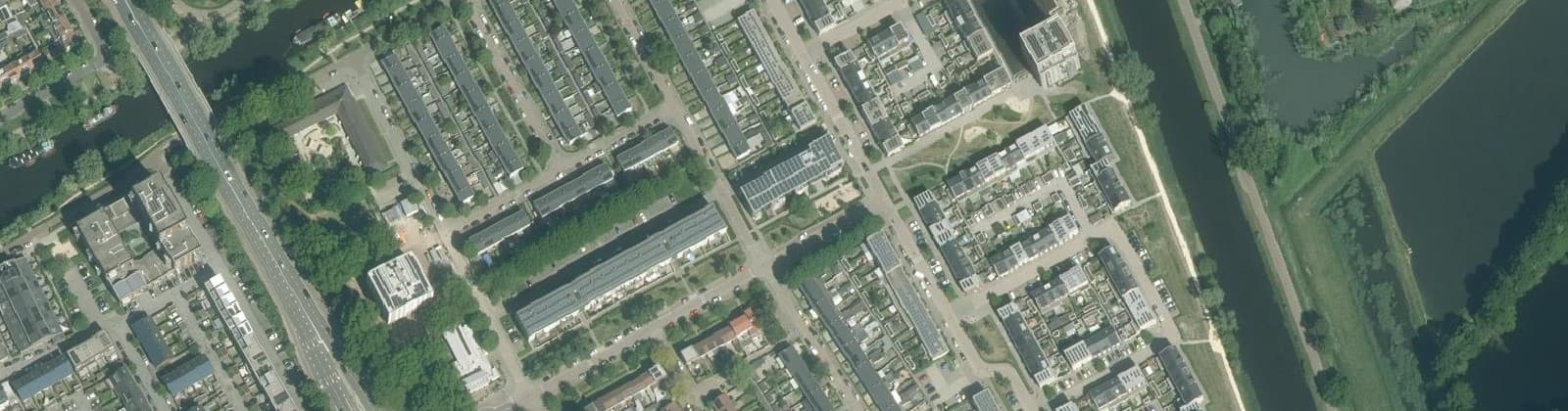 Luchtfoto van Jeruzalem