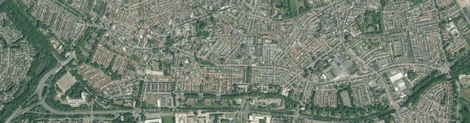 Luchtfoto van Oerle