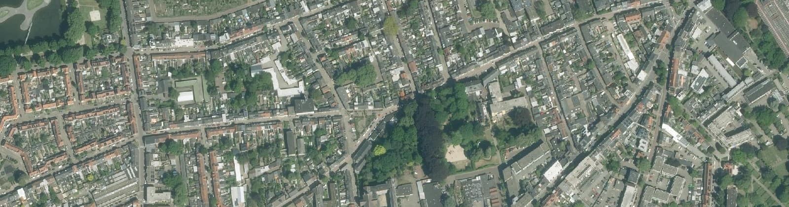 Luchtfoto van Sint Anna