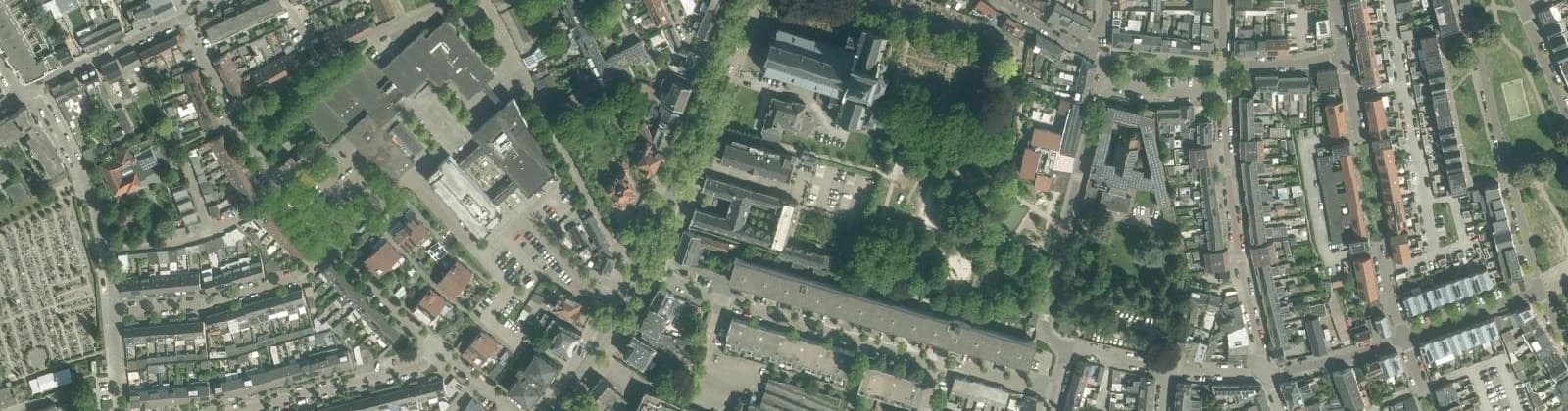 Luchtfoto van Het Goirke