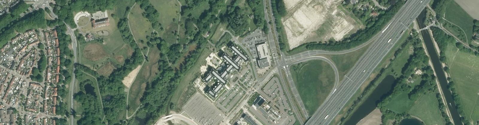 Luchtfoto van De Leij