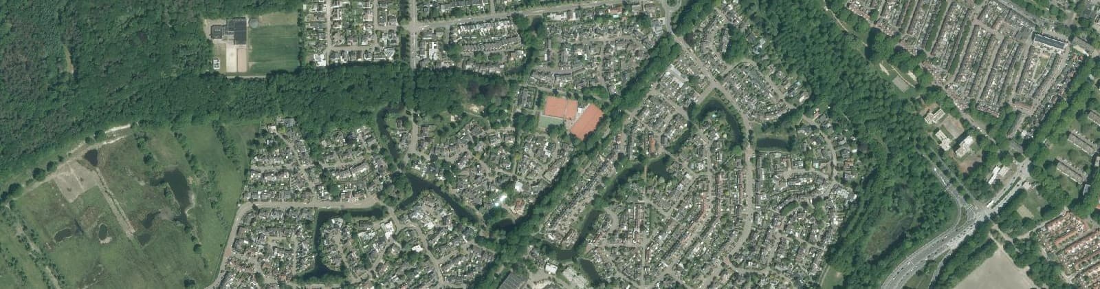 Luchtfoto van De Blaak
