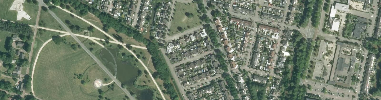 Luchtfoto van Heerevelden