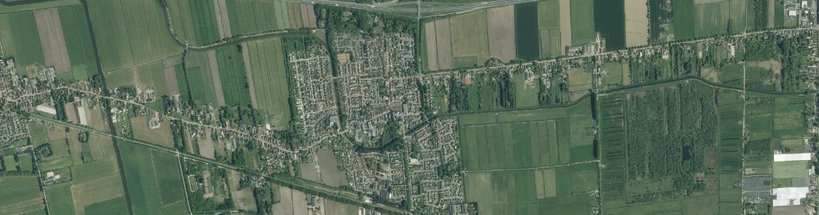 Luchtfoto van Waspik