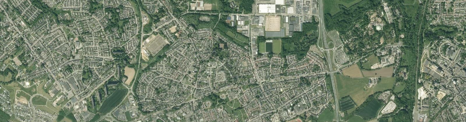 Luchtfoto van Wijk 00 Kerkrade-West