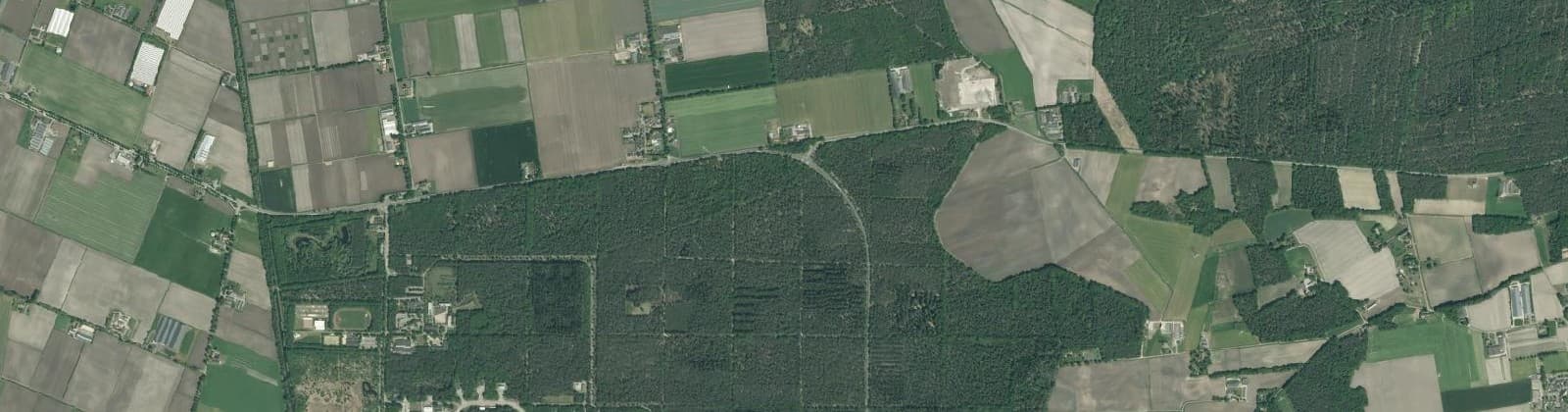 Luchtfoto van Vredepeel