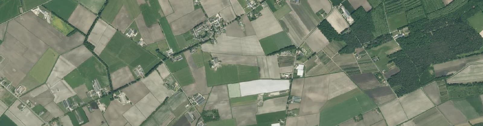 Luchtfoto van Veulen