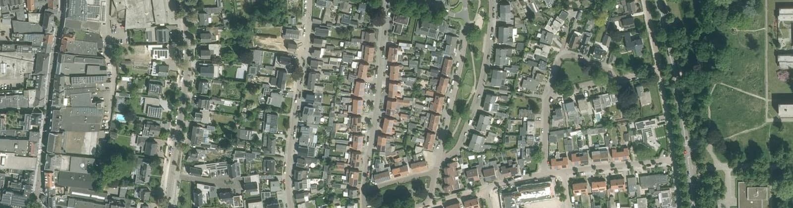 Luchtfoto van Oost