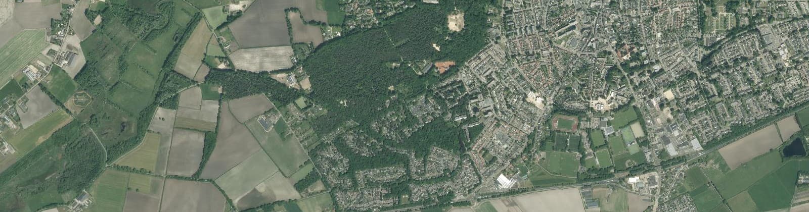 Luchtfoto van Veltum