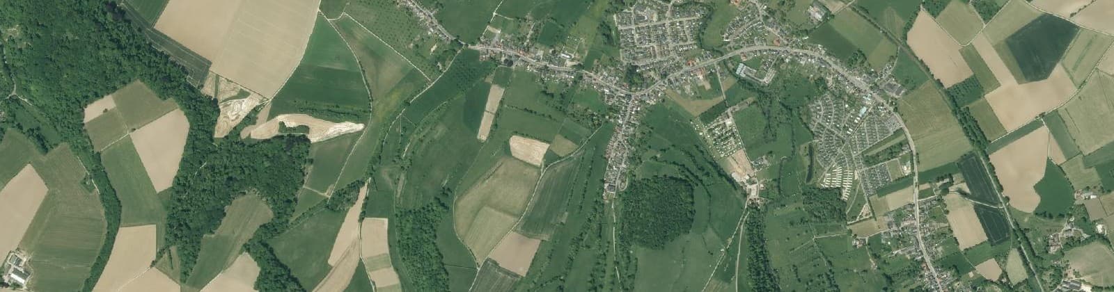 Luchtfoto van Wijk 02: Schin op Geul - Oud-Valkenburg