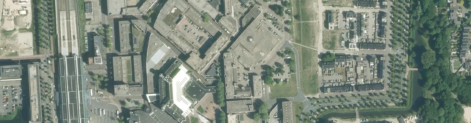 Luchtfoto van Stadshart
