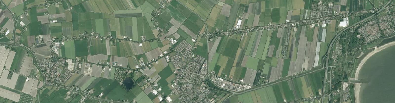 Luchtfoto van De Goorn