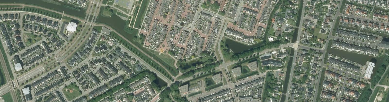 Luchtfoto van Wijk 25 Zuidpolder