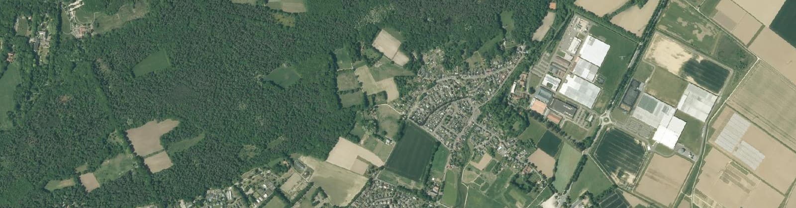 Luchtfoto van Nunhem
