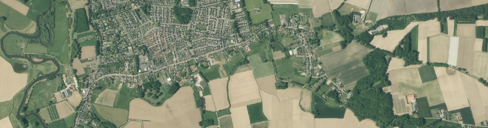 Luchtfoto van Melick