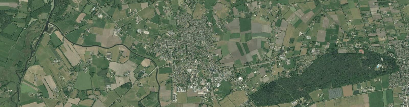 Luchtfoto van Den Ham