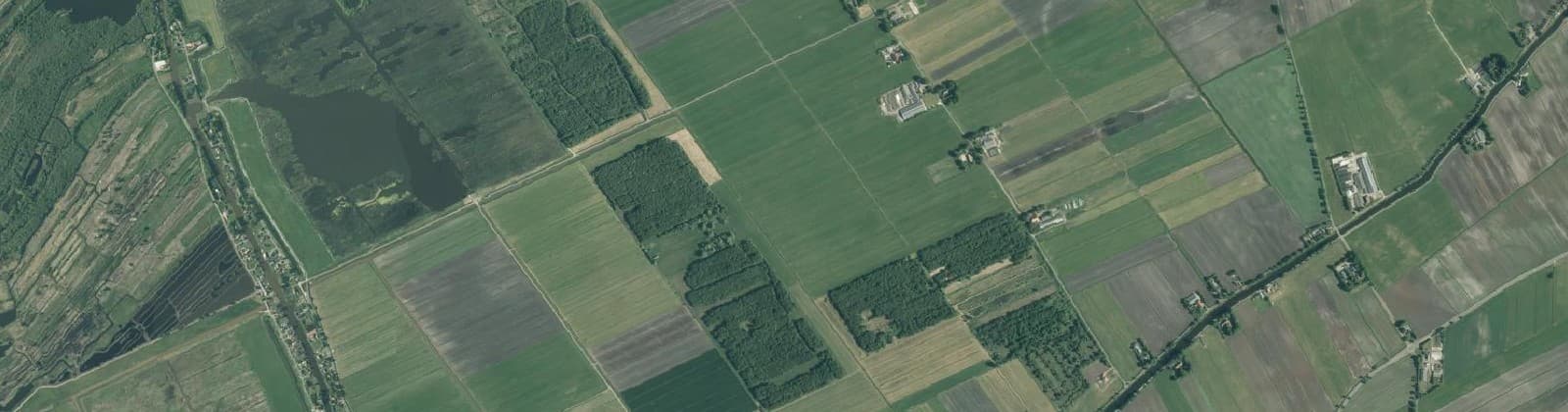 Luchtfoto van Scheerwolde