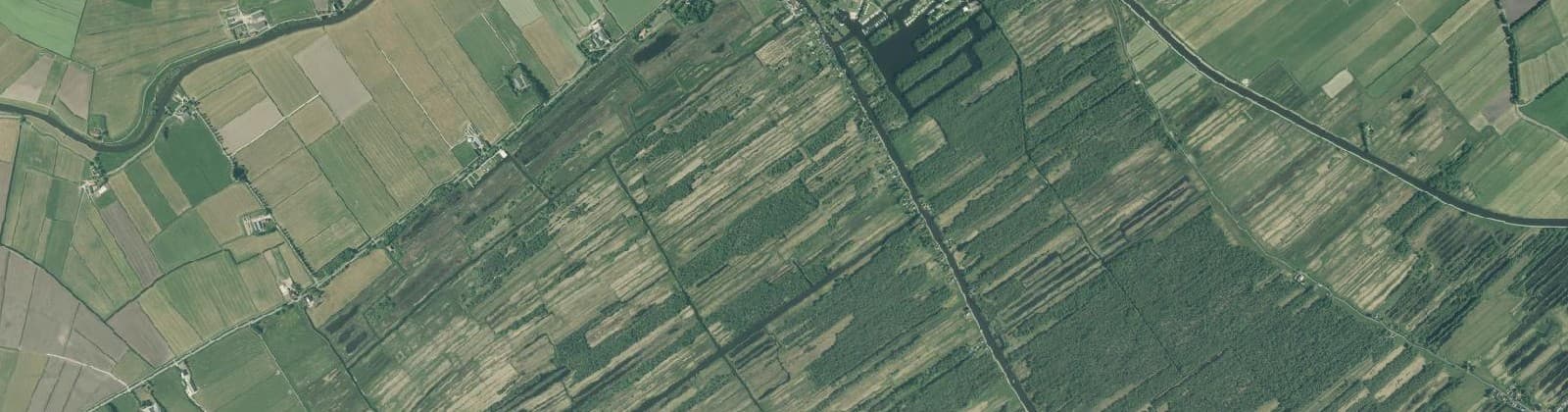 Luchtfoto van Ossenzijl