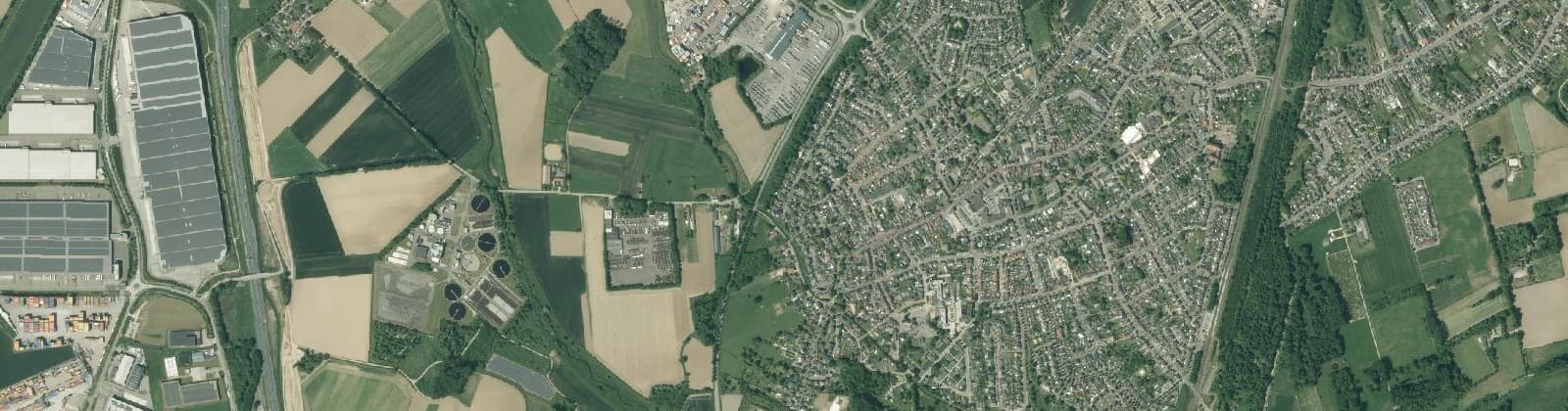 Luchtfoto van Susteren