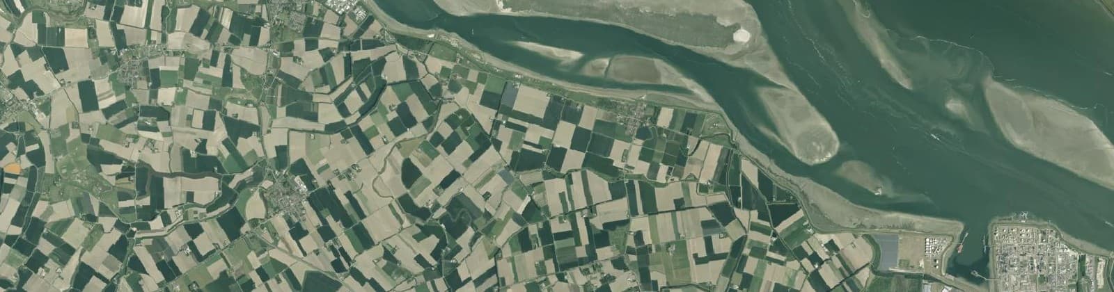 Luchtfoto van Wijk 11 Hoofdplaat