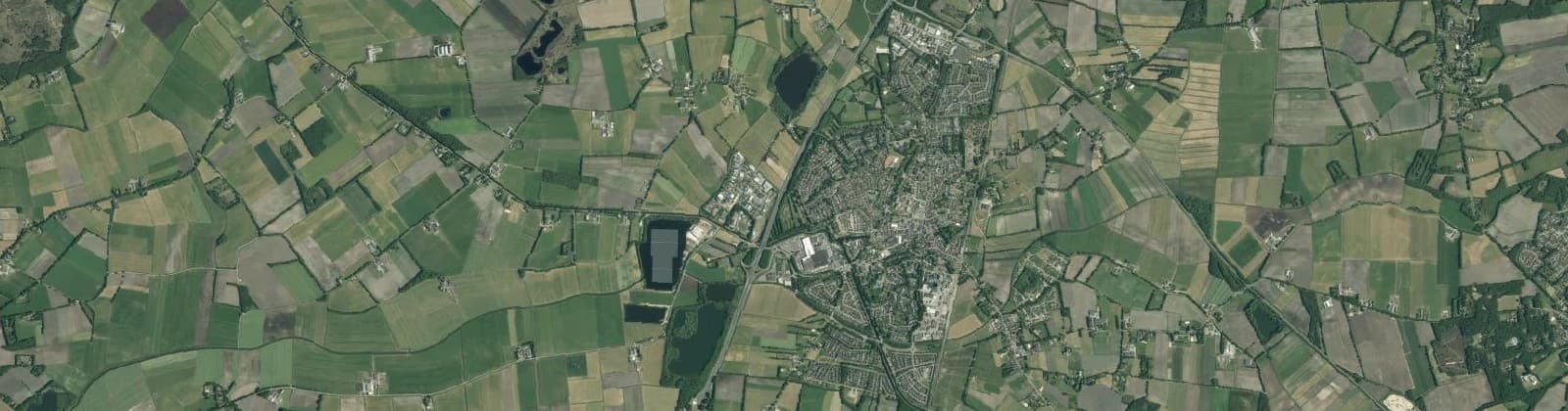 Luchtfoto van Wijk 00 Beilen