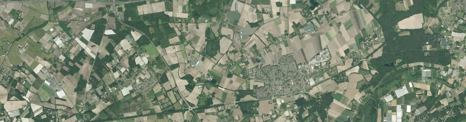 Luchtfoto van Maasbree