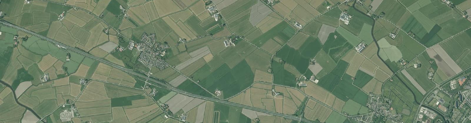 Luchtfoto van Wijk 10 Noordwest IJlst